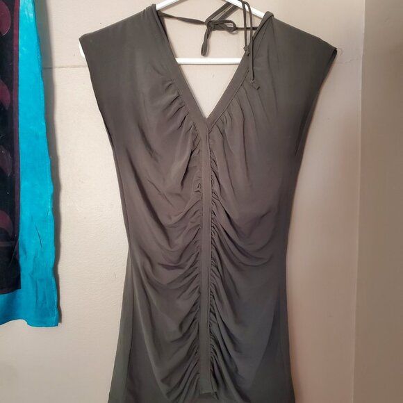 Y2K Army Green Shirt - Picture 5 of 5